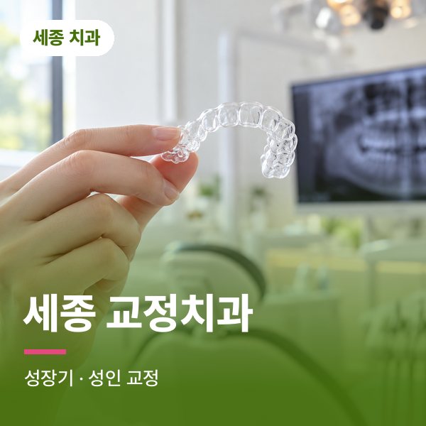 세종 교정치과